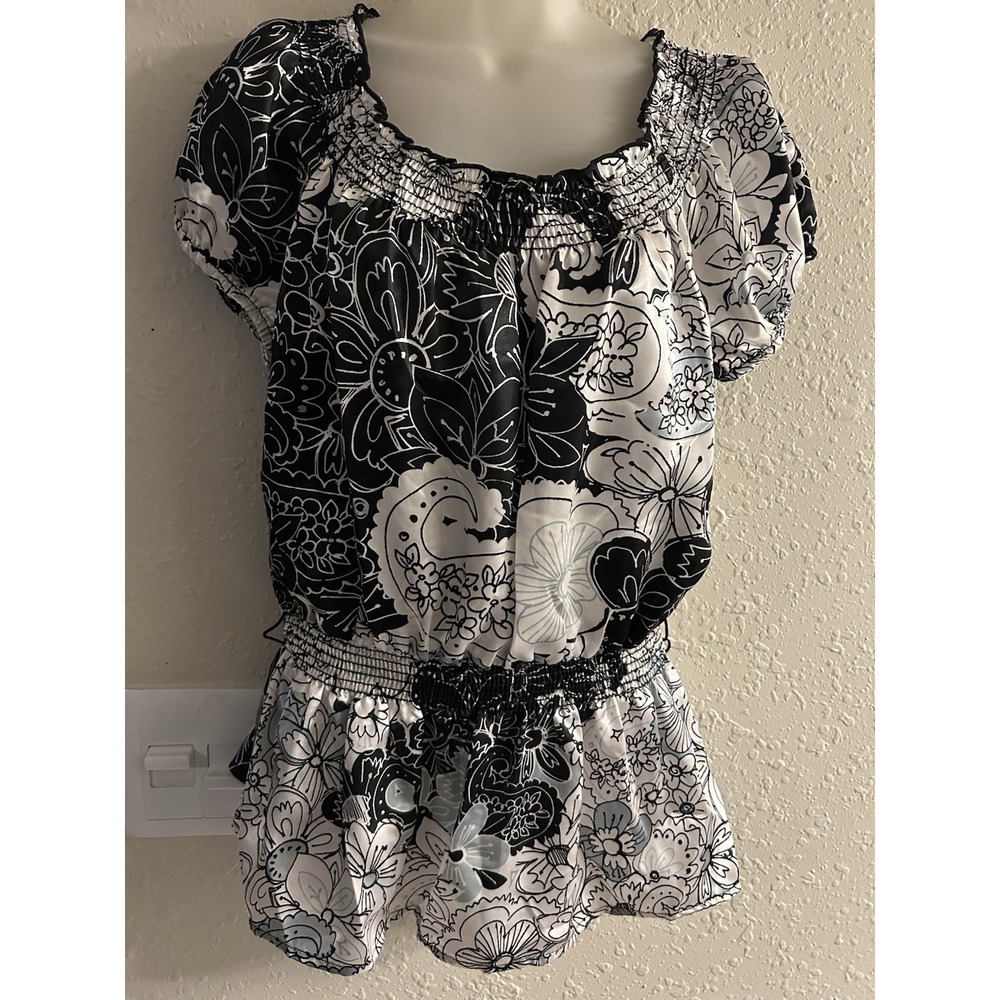 Medium Trixxi Cinched Waste Fabb Multi Top #1287*8